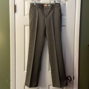 Gap - women’s, straight leg, business casual pants, gray, size 2